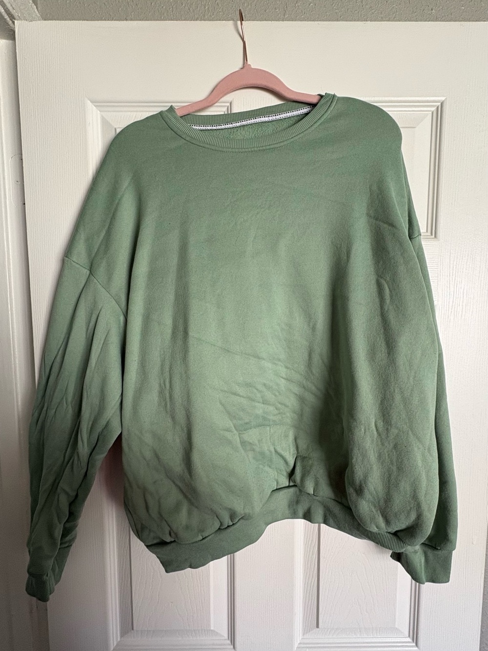SHEIN Sage Green Crewneck Sweatshirt